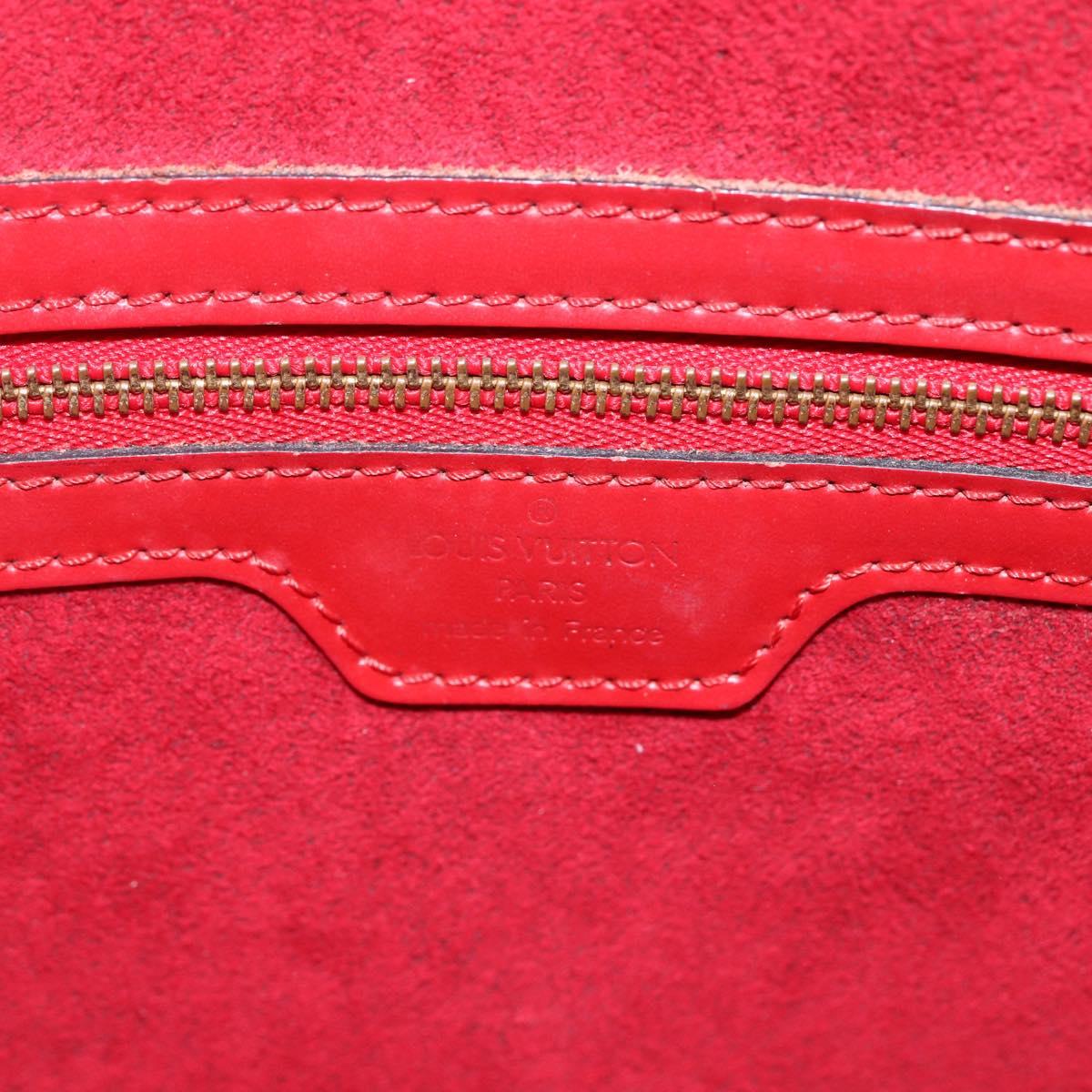 LOUIS VUITTON Epi Lussac Shoulder Bag Red M52287 LV Auth 160439