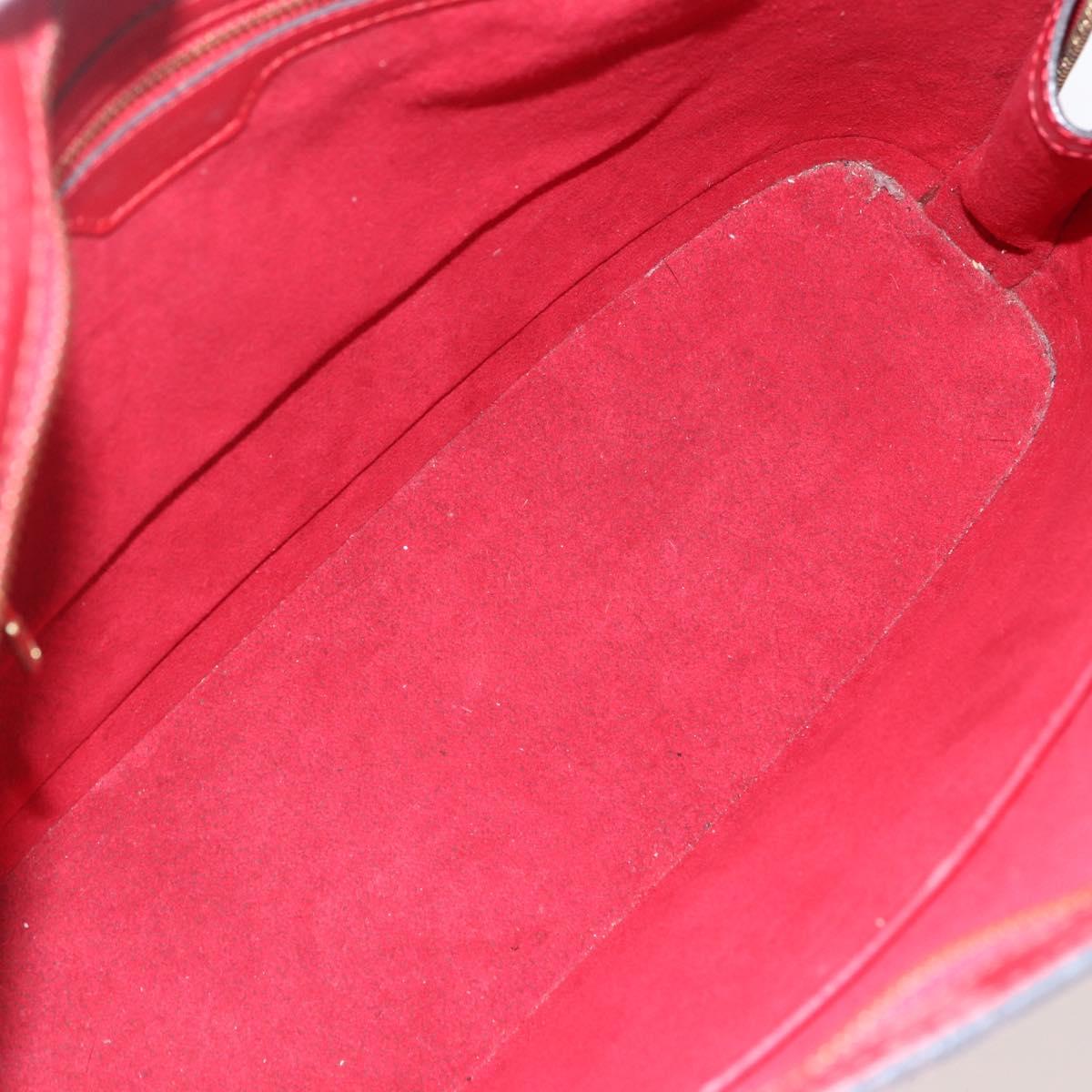 LOUIS VUITTON Epi Lussac Shoulder Bag Red M52287 LV Auth 160439