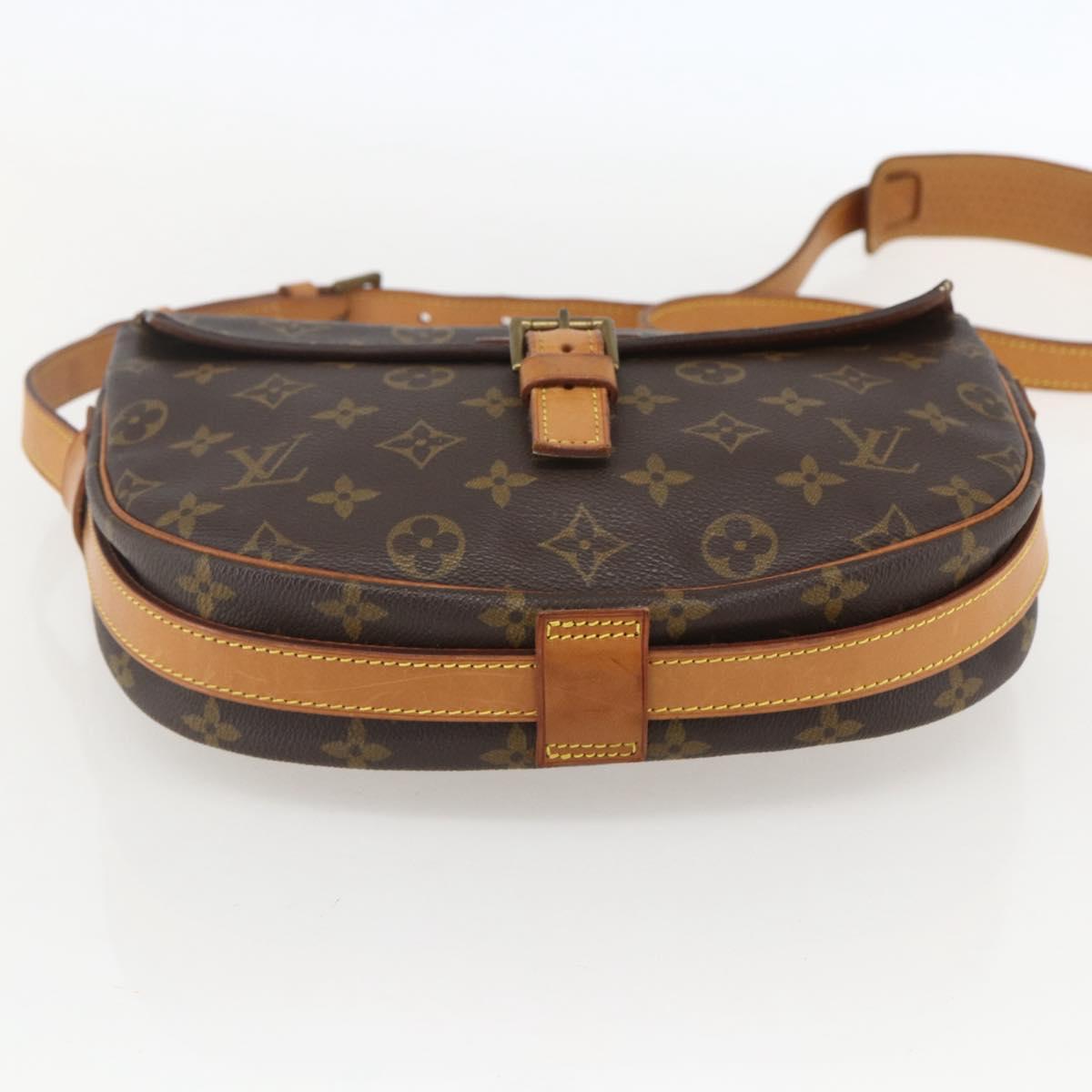 LOUIS VUITTON Monogram Jeune Fille GM Shoulder Bag M51225 LV Auth 160454A