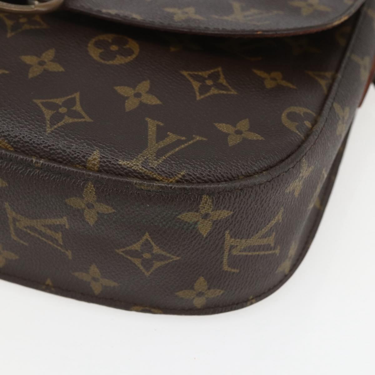 LOUIS VUITTON Monogram Saint Cloud GM Shoulder Bag M51242 LV Auth 160542