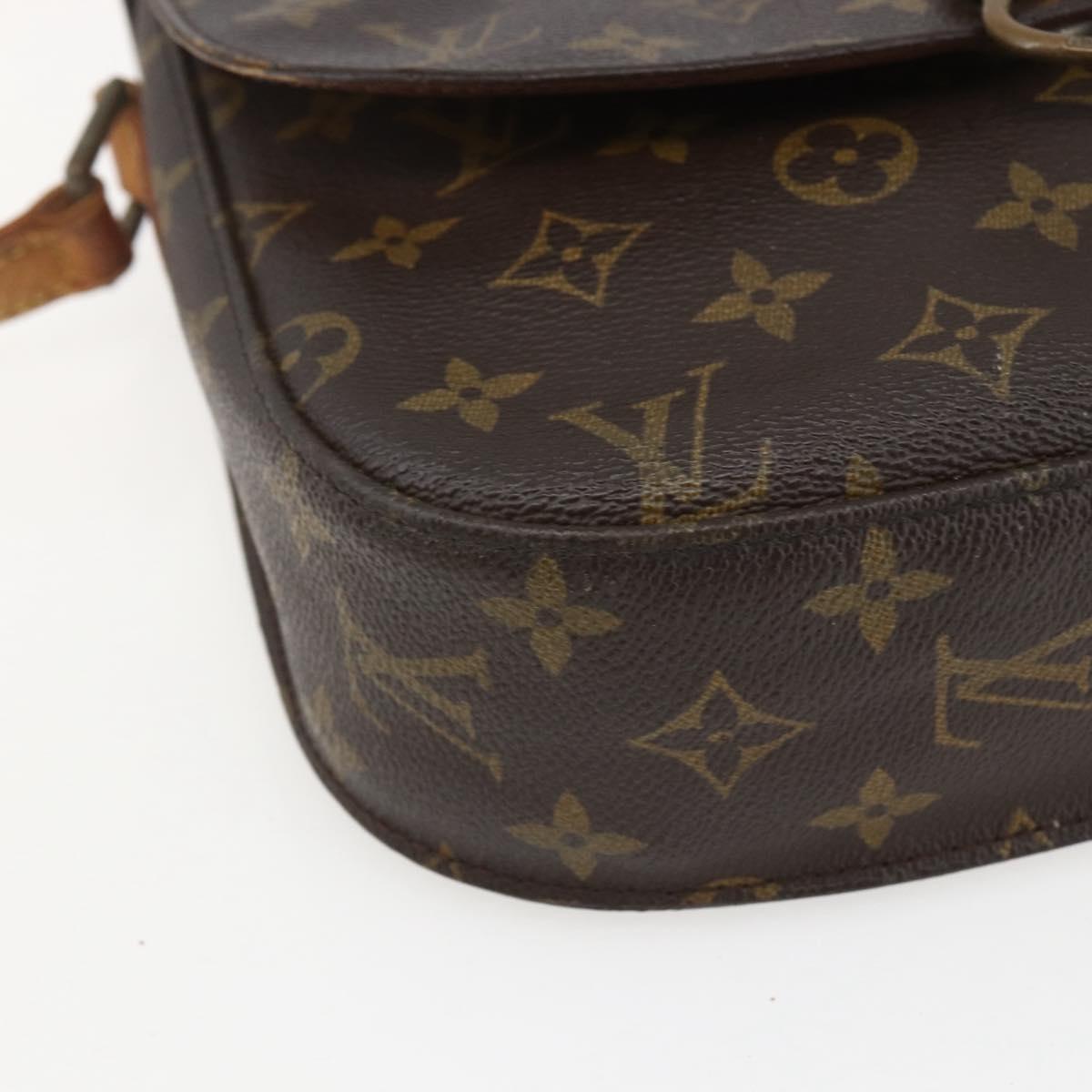 LOUIS VUITTON Monogram Saint Cloud GM Shoulder Bag M51242 LV Auth 160542