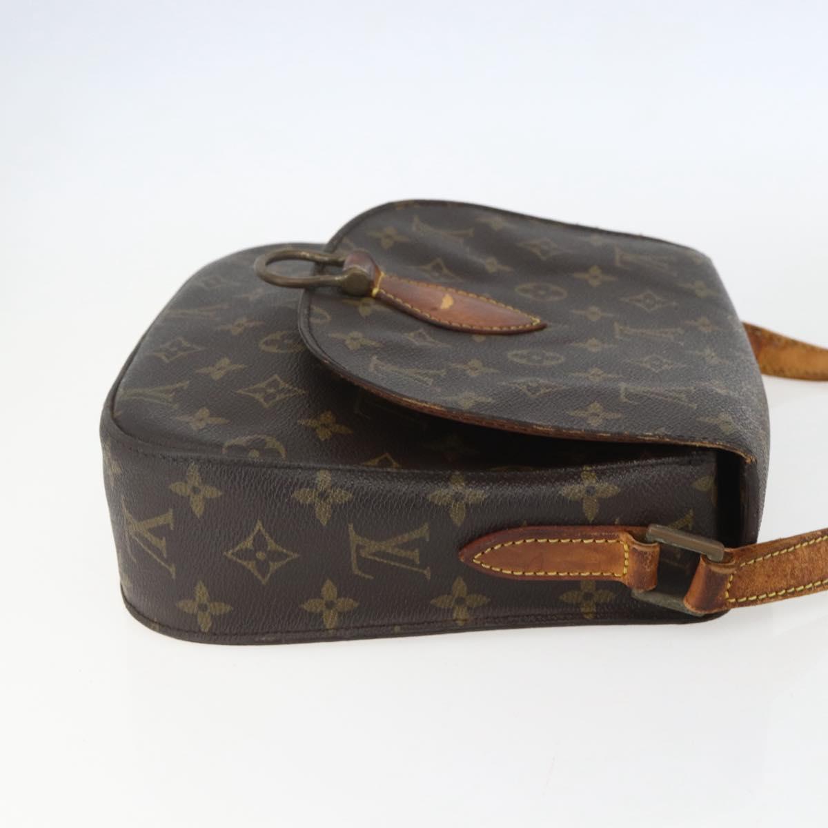 LOUIS VUITTON Monogram Saint Cloud GM Shoulder Bag M51242 LV Auth 160542