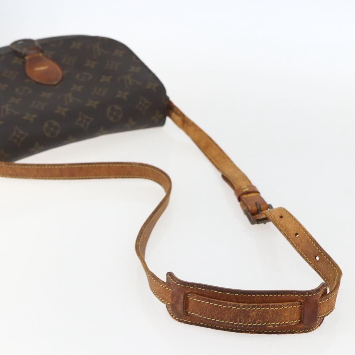 LOUIS VUITTON Monogram Saint Cloud GM Shoulder Bag M51242 LV Auth 160542