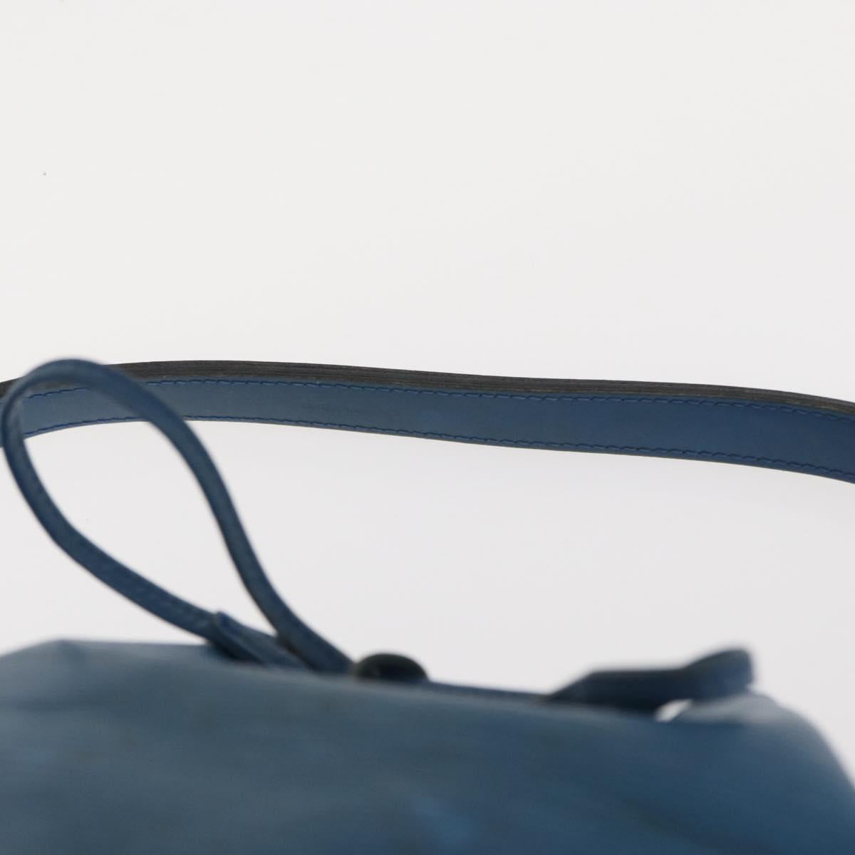 LOUIS VUITTON Epi Petit Noe Shoulder Bag Blue M44105 LV Auth 160554