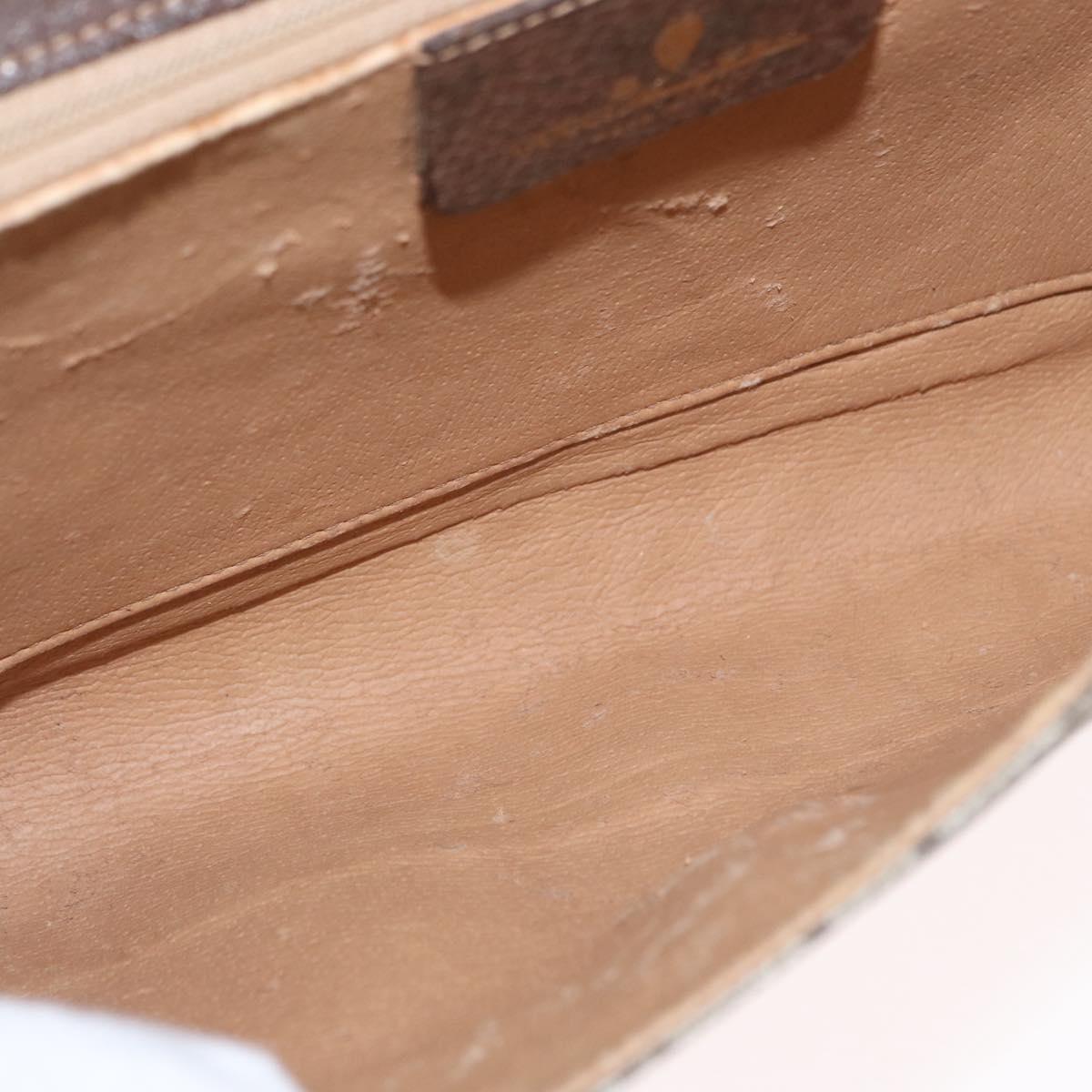 GUCCI GG Supreme Shoulder Bag PVC Beige Gold 904 02 050 Auth 160557