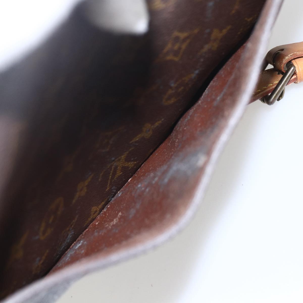 LOUIS VUITTON Monogram Saint Cloud MM Shoulder Bag M51243 LV Auth 160624