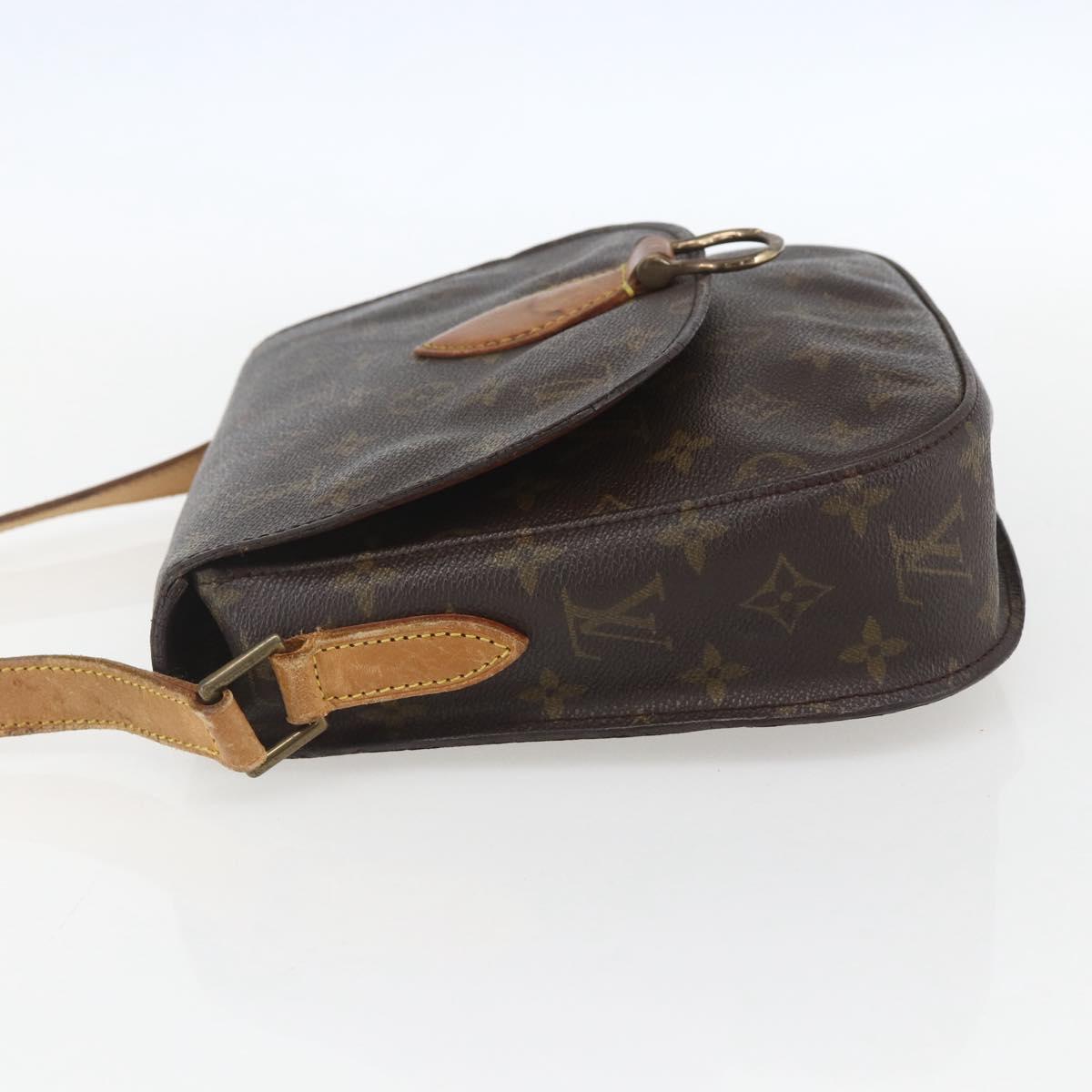 LOUIS VUITTON Monogram Saint Cloud MM Shoulder Bag M51243 LV Auth 160624
