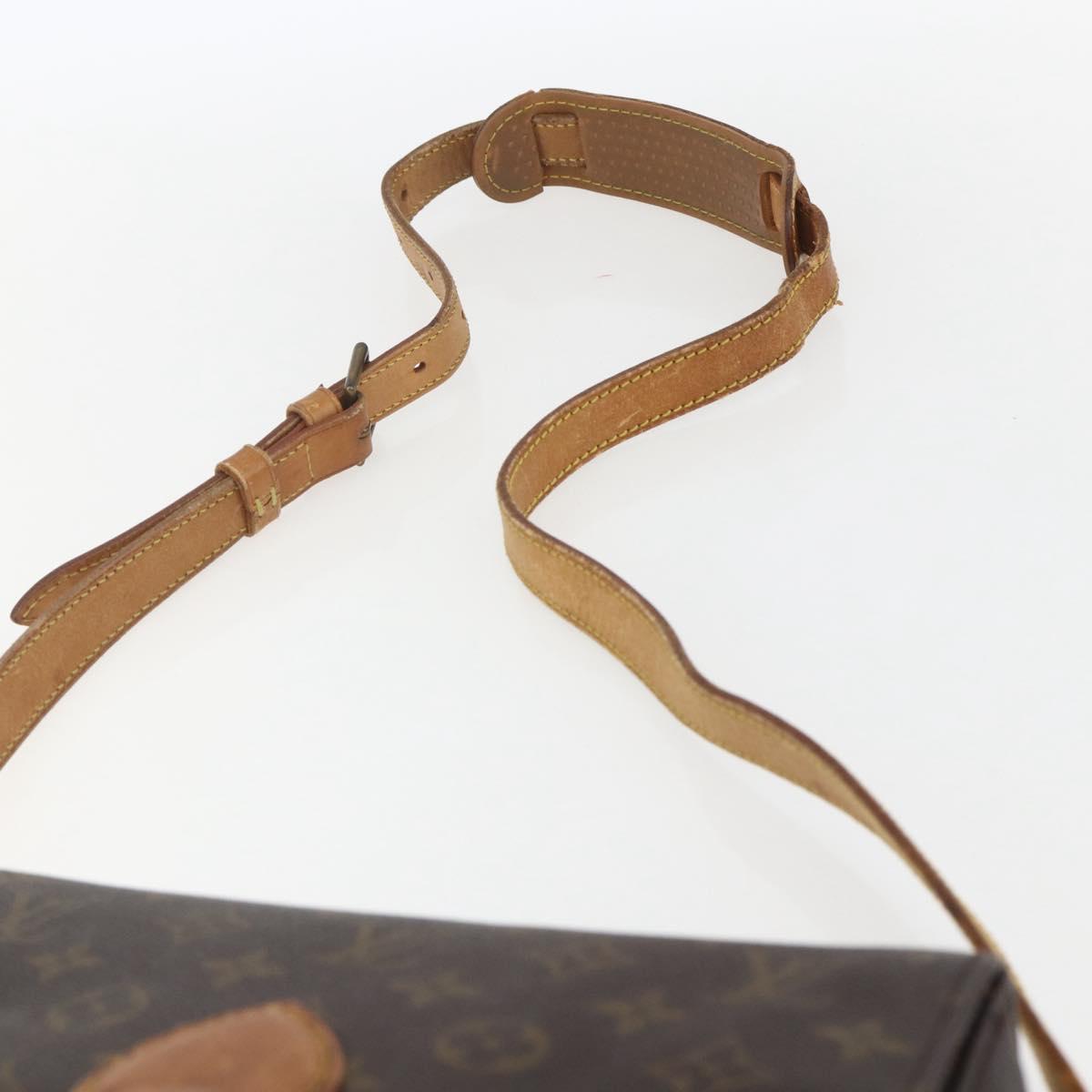 LOUIS VUITTON Monogram Saint Cloud MM Shoulder Bag M51243 LV Auth 160624