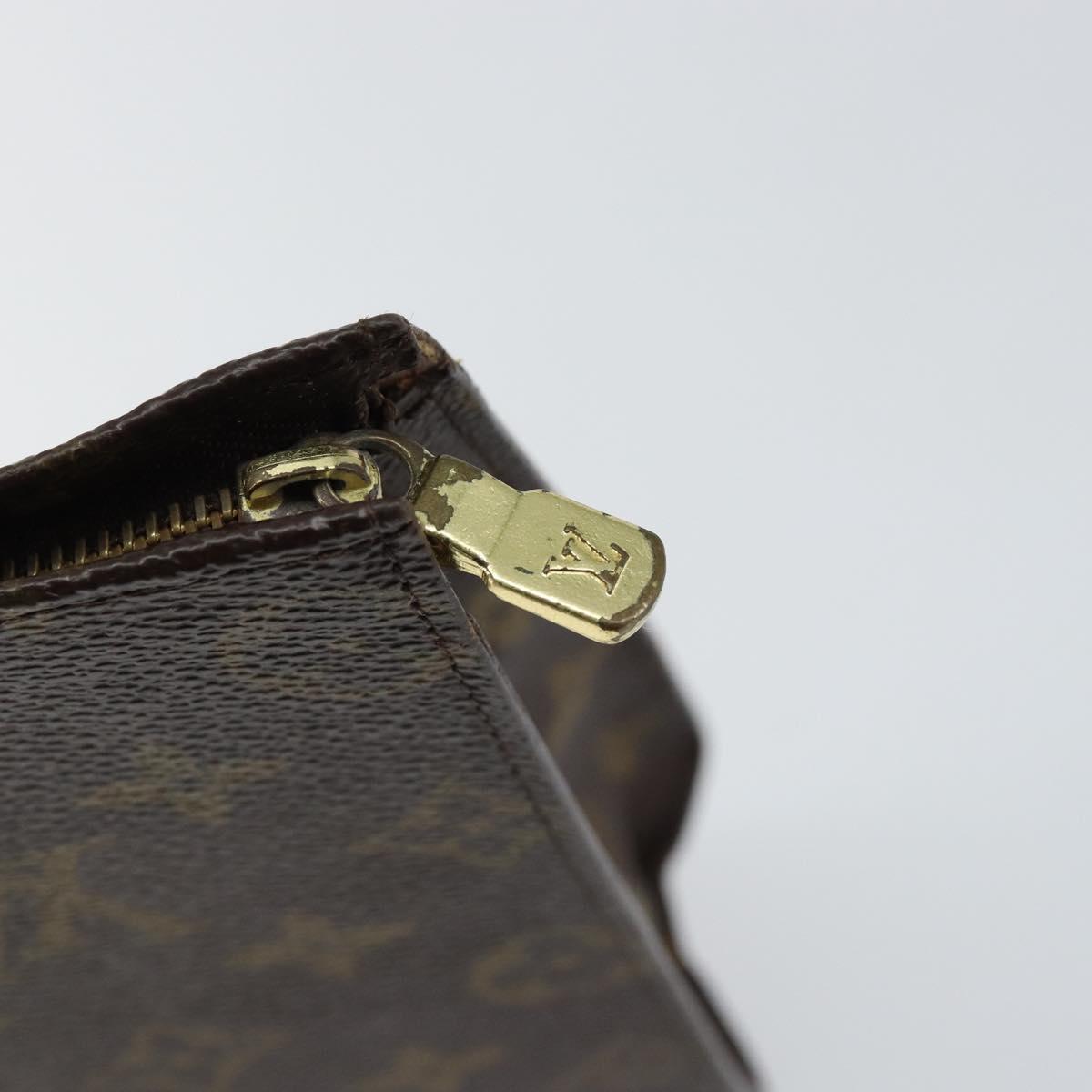 LOUIS VUITTON Monogram Poche Toilette 26 Pouch M47542 LV Auth 160632