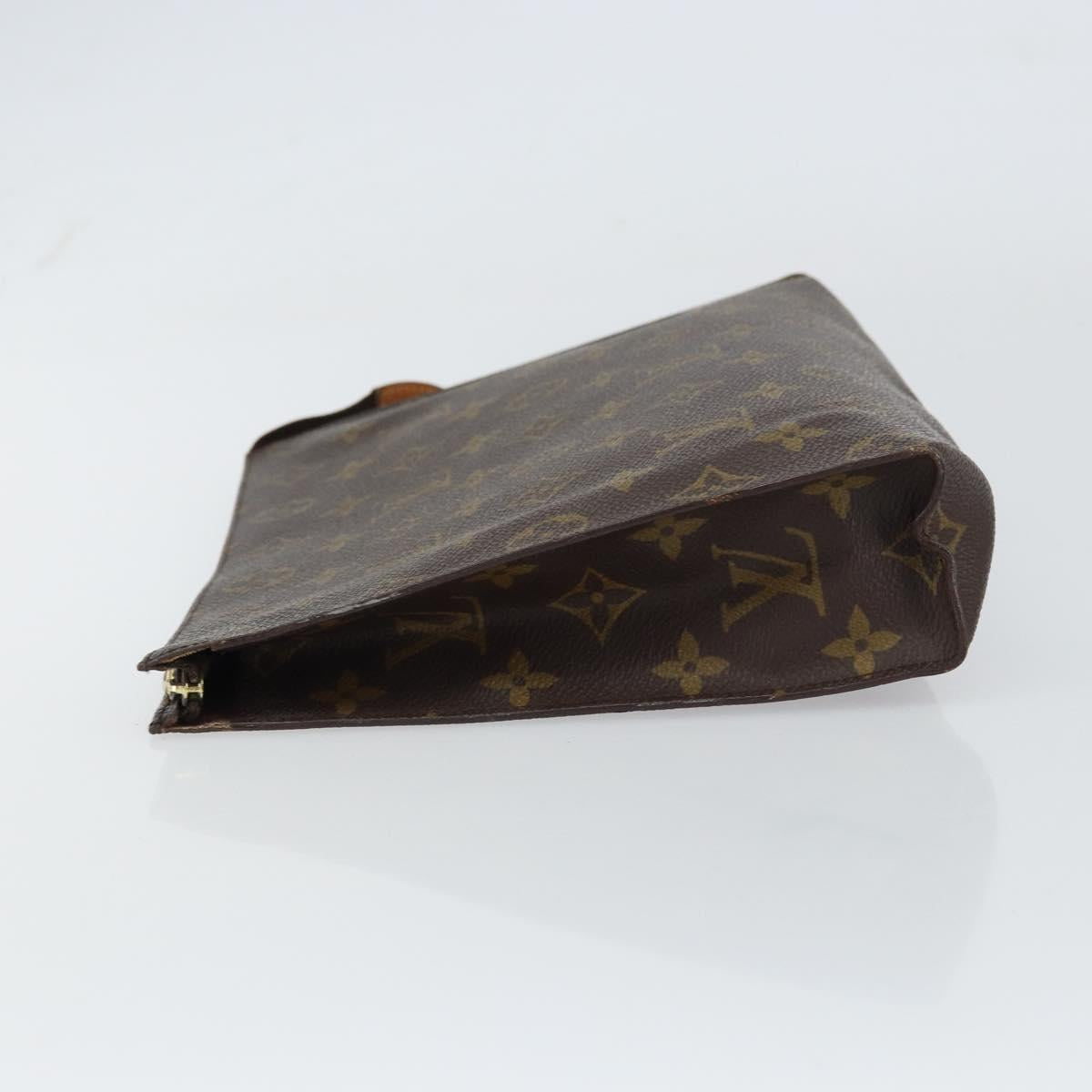LOUIS VUITTON Monogram Poche Toilette 26 Pouch M47542 LV Auth 160632