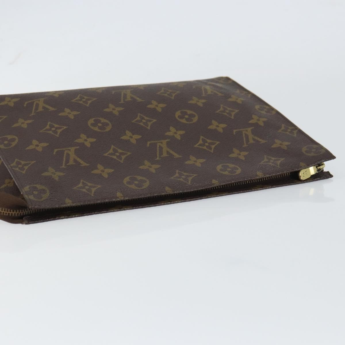 LOUIS VUITTON Monogram Poche Toilette 26 Pouch M47542 LV Auth 160632