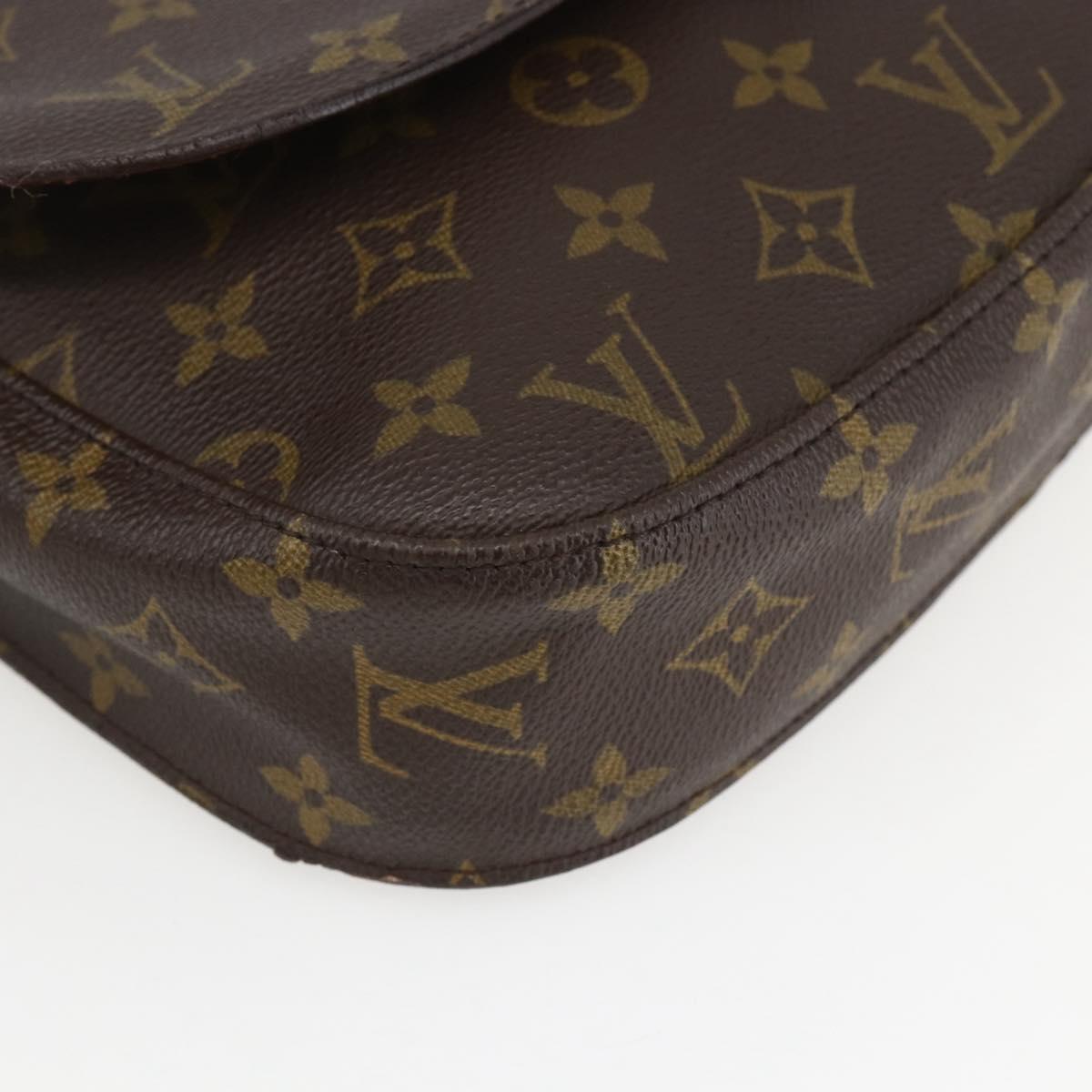 LOUIS VUITTON Monogram Saint Cloud GM Shoulder Bag M51242 LV Auth 160638