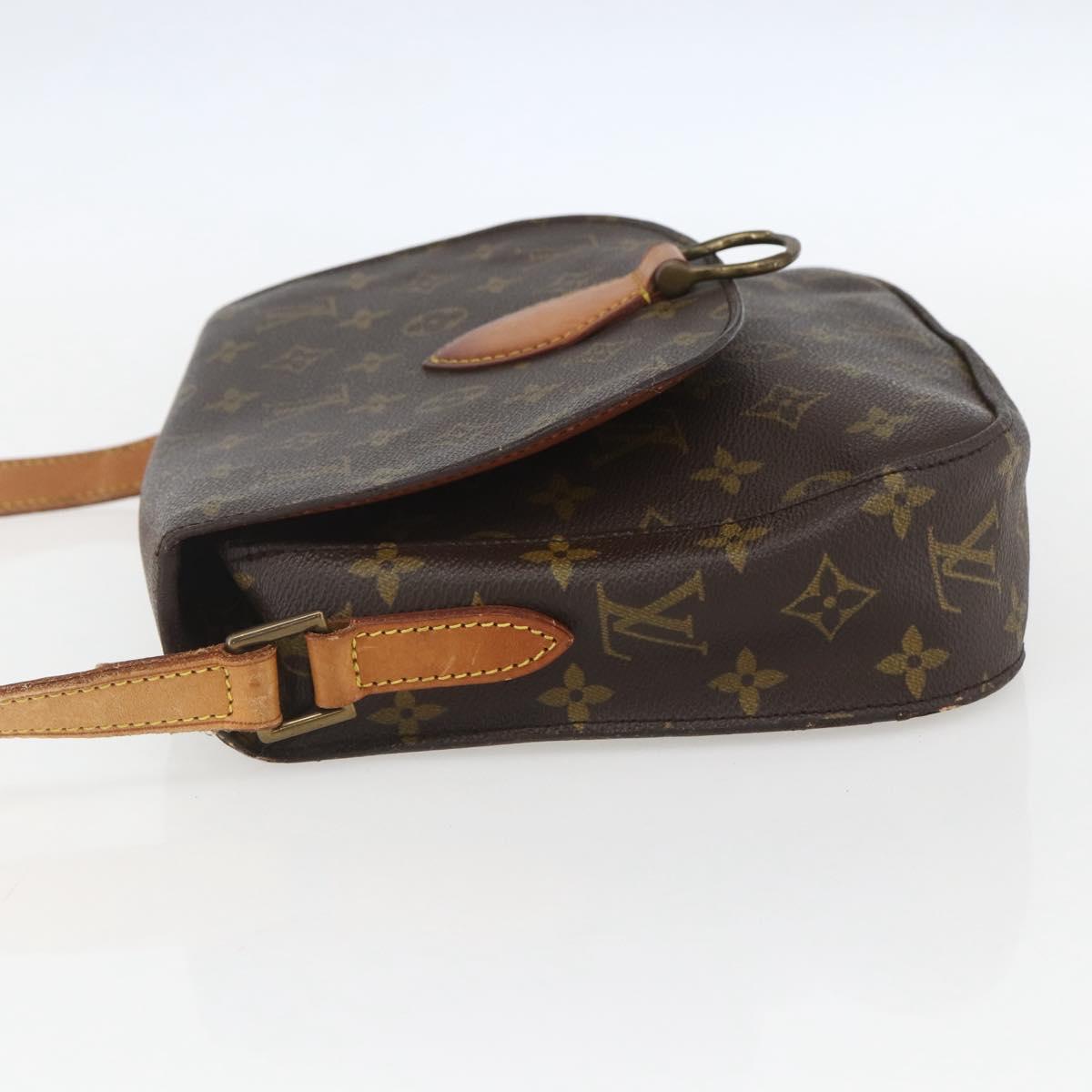LOUIS VUITTON Monogram Saint Cloud GM Shoulder Bag M51242 LV Auth 160638