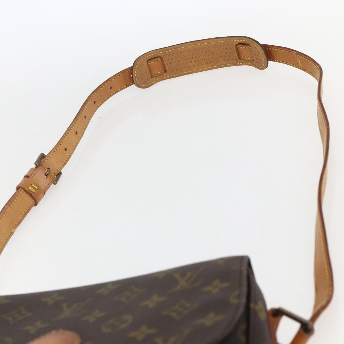 LOUIS VUITTON Monogram Saint Cloud GM Shoulder Bag M51242 LV Auth 160638