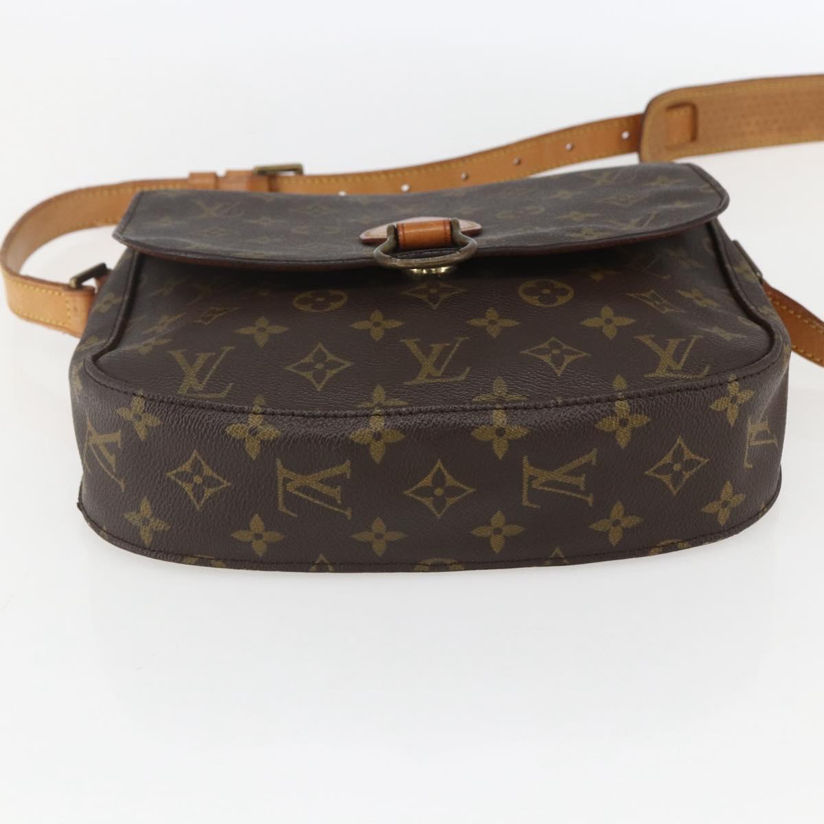 LOUIS VUITTON Monogram Saint Cloud GM Shoulder Bag M51242 LV Auth 160638