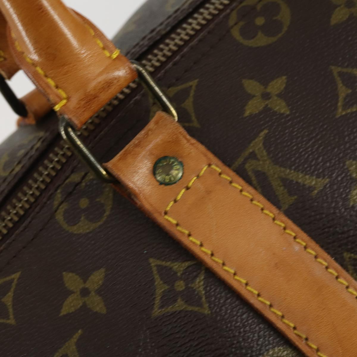 LOUIS VUITTON Monogram Keepall 45 Boston Bag M41428 LV Auth 160644