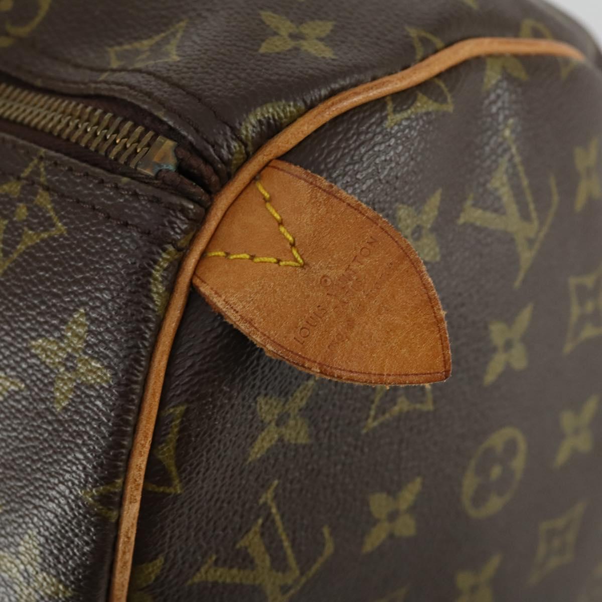 LOUIS VUITTON Monogram Keepall 45 Boston Bag M41428 LV Auth 160644