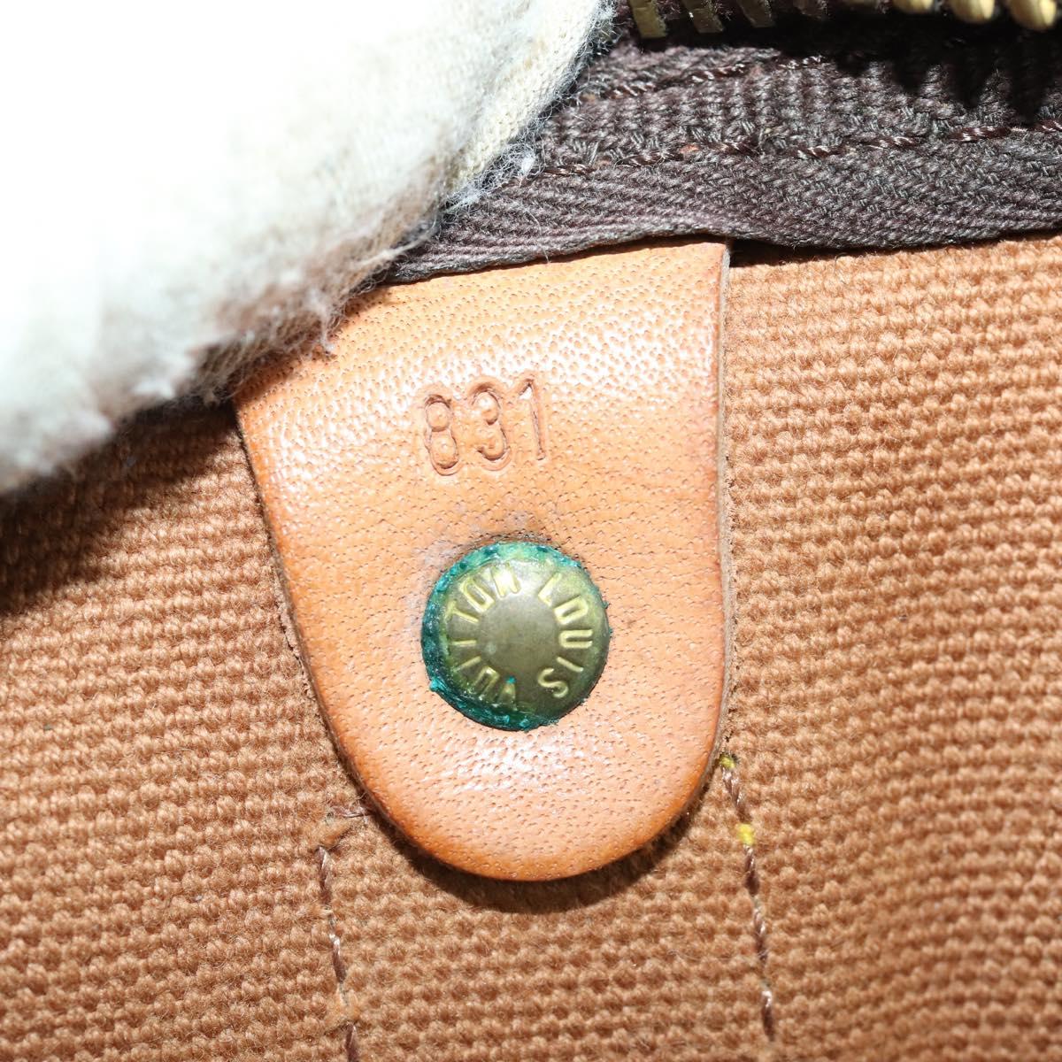 LOUIS VUITTON Monogram Keepall 45 Boston Bag M41428 LV Auth 160644