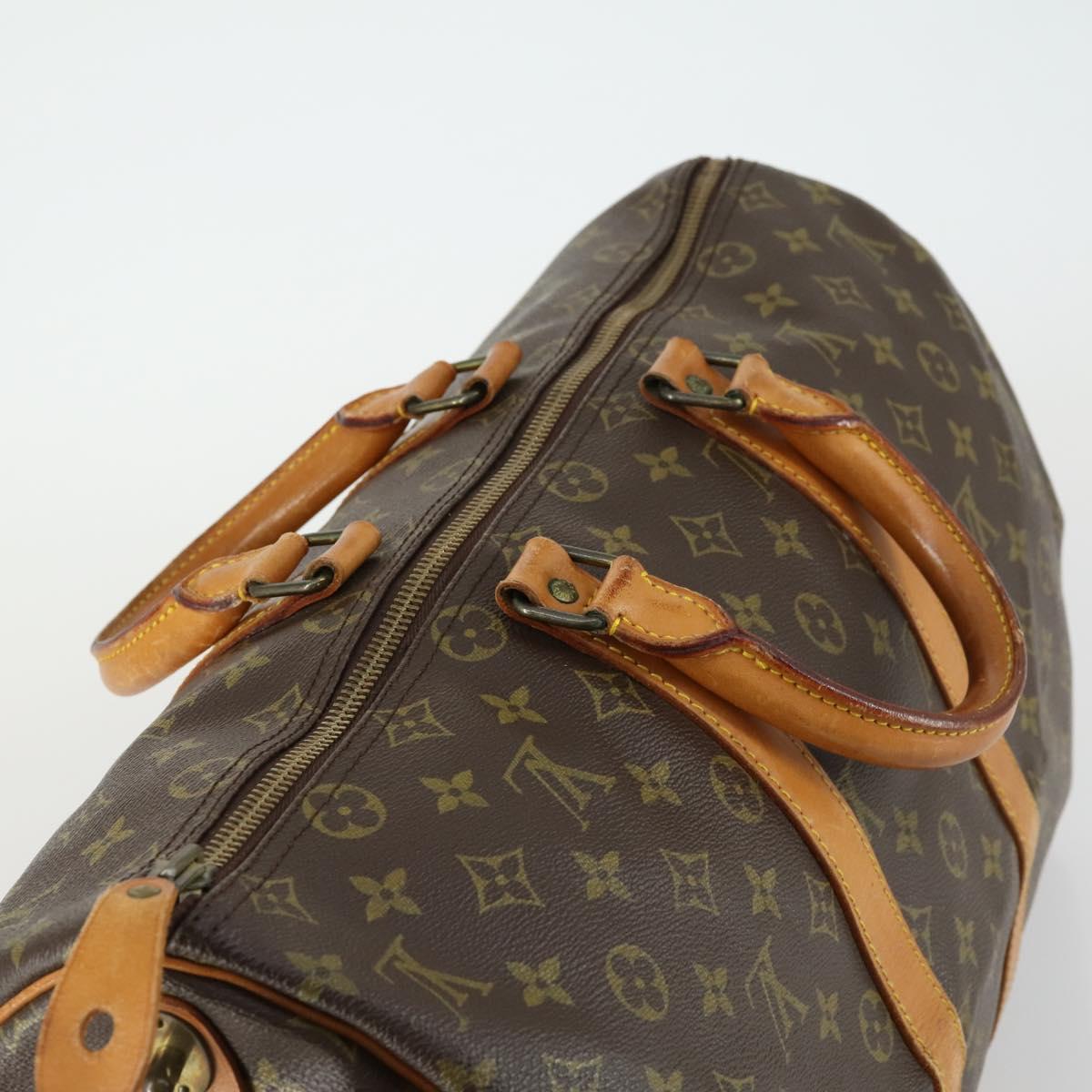 LOUIS VUITTON Monogram Keepall 45 Boston Bag M41428 LV Auth 160644