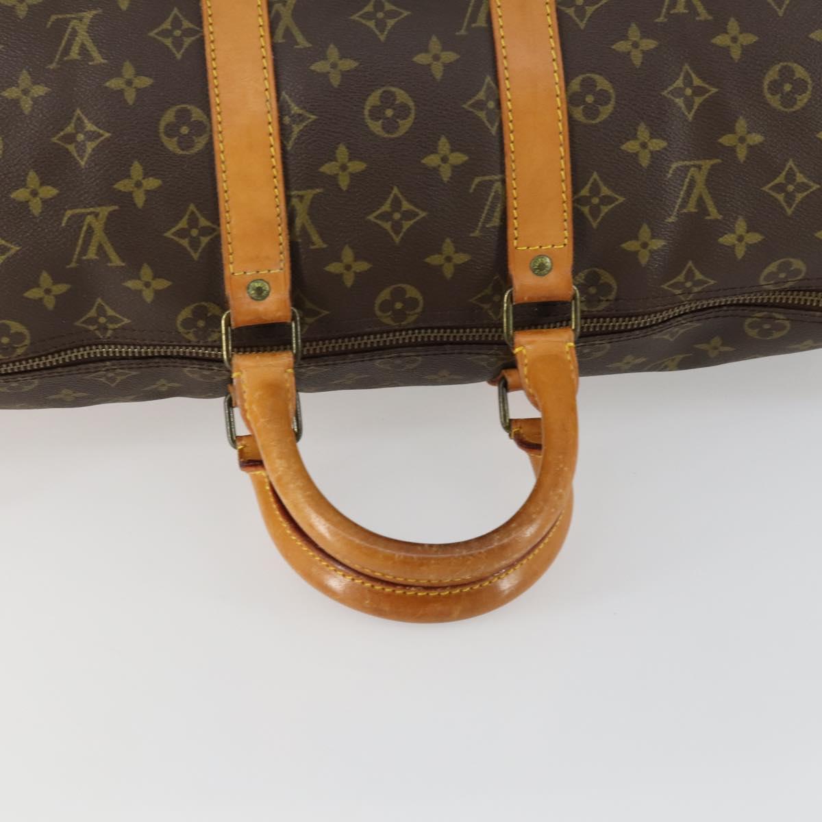 LOUIS VUITTON Monogram Keepall 45 Boston Bag M41428 LV Auth 160644