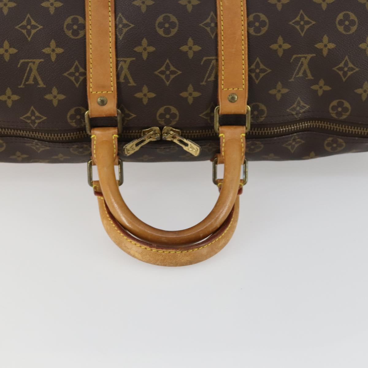 LOUIS VUITTON Monogram Keepall 45 Boston Bag M41428 LV Auth 160645