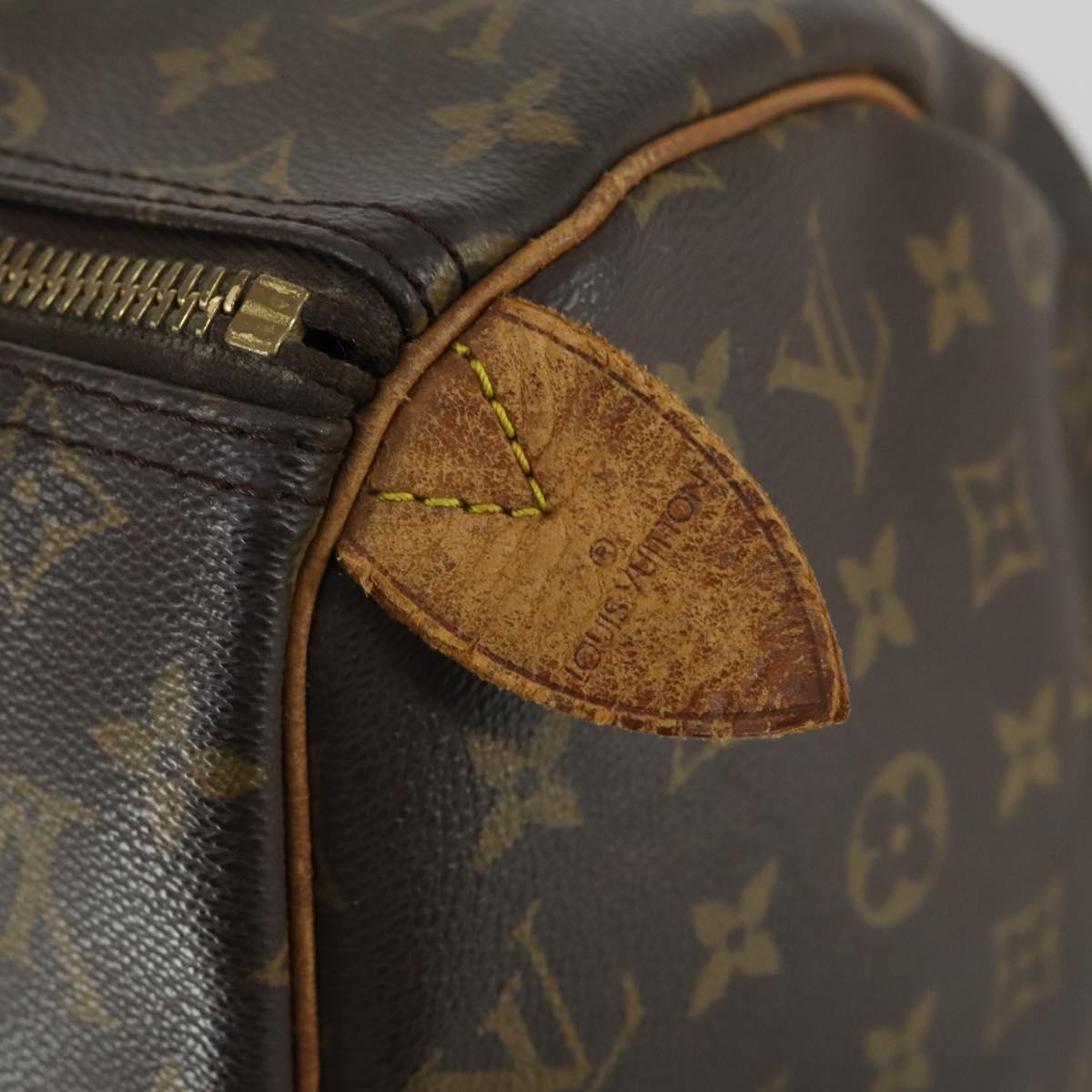 LOUIS VUITTON Monogram Keepall 45 Boston Bag M41428 LV Auth 160646
