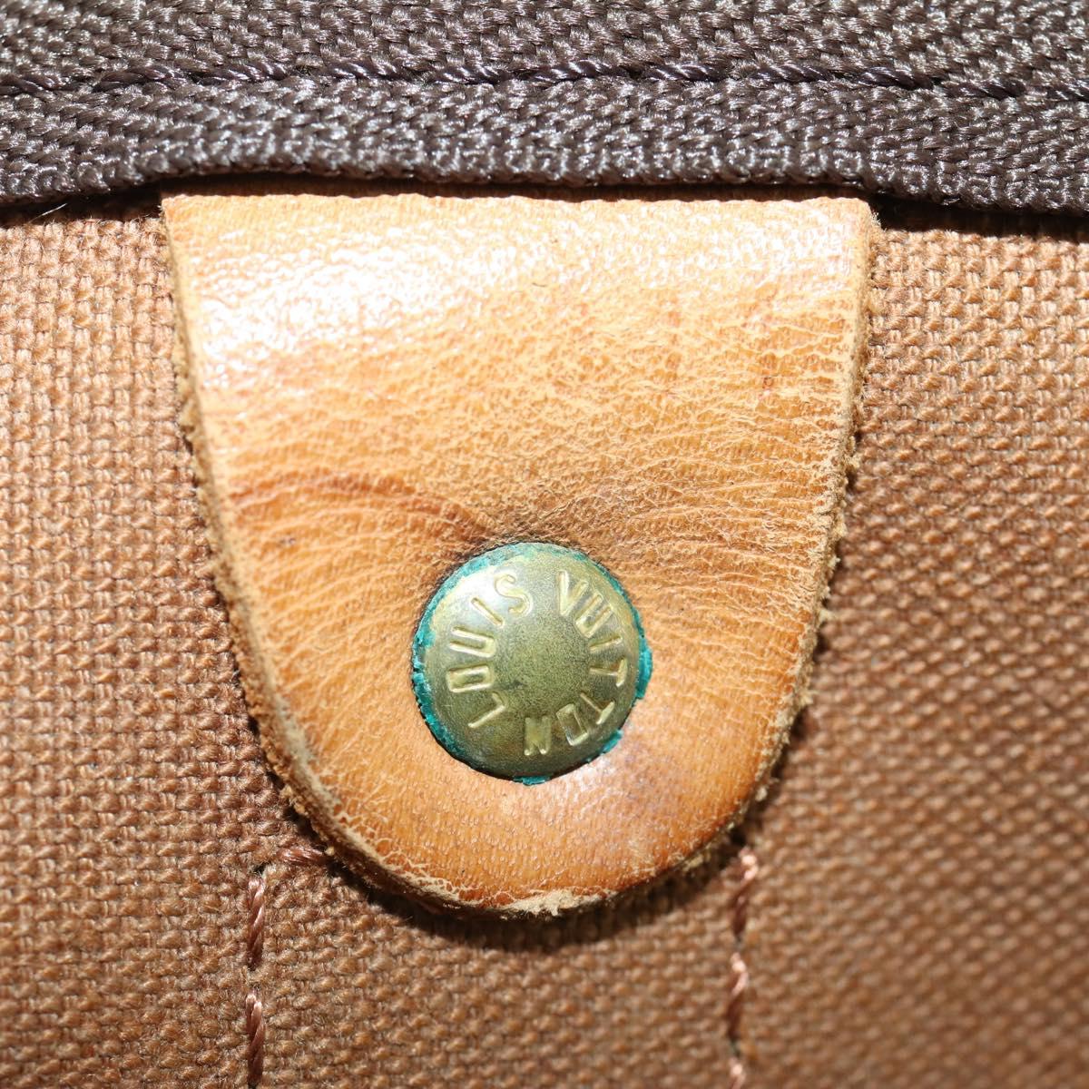 LOUIS VUITTON Monogram Keepall 45 Boston Bag M41428 LV Auth 160646