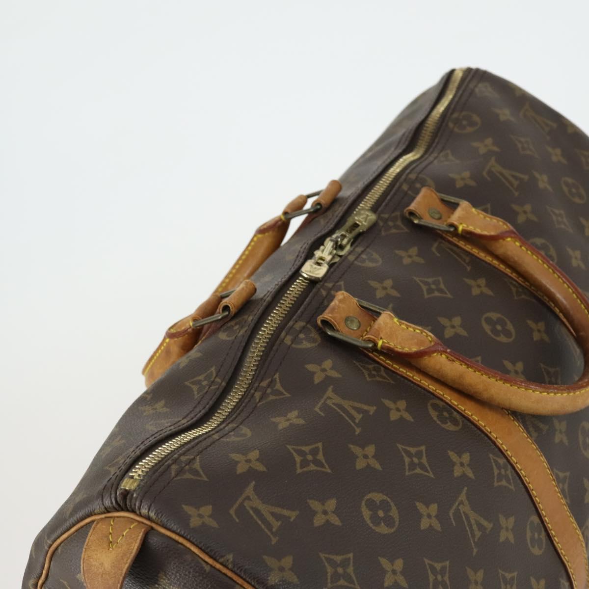 LOUIS VUITTON Monogram Keepall 45 Boston Bag M41428 LV Auth 160646