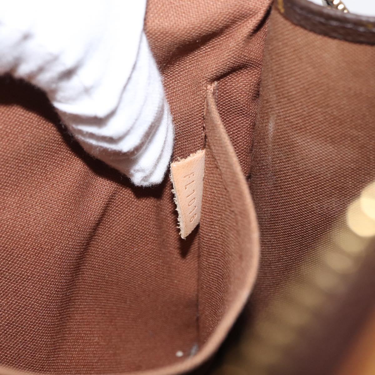 LOUIS VUITTON Monogram Popincourt Hand Bag M40007 LV Auth 160651