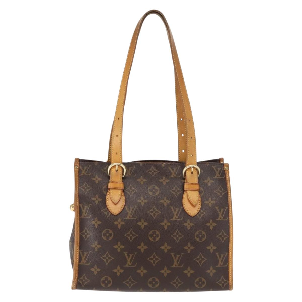 LOUIS VUITTON Monogram Popincourt Hand Bag M40007 LV Auth 160651