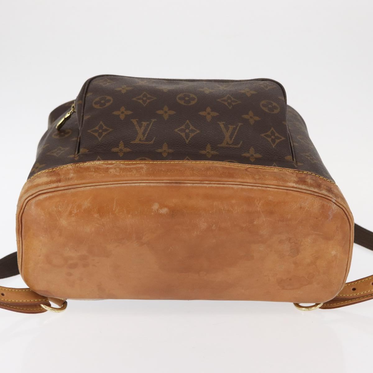 LOUIS VUITTON Monogram Montsouris GM Backpack M51135 LV Auth 160658