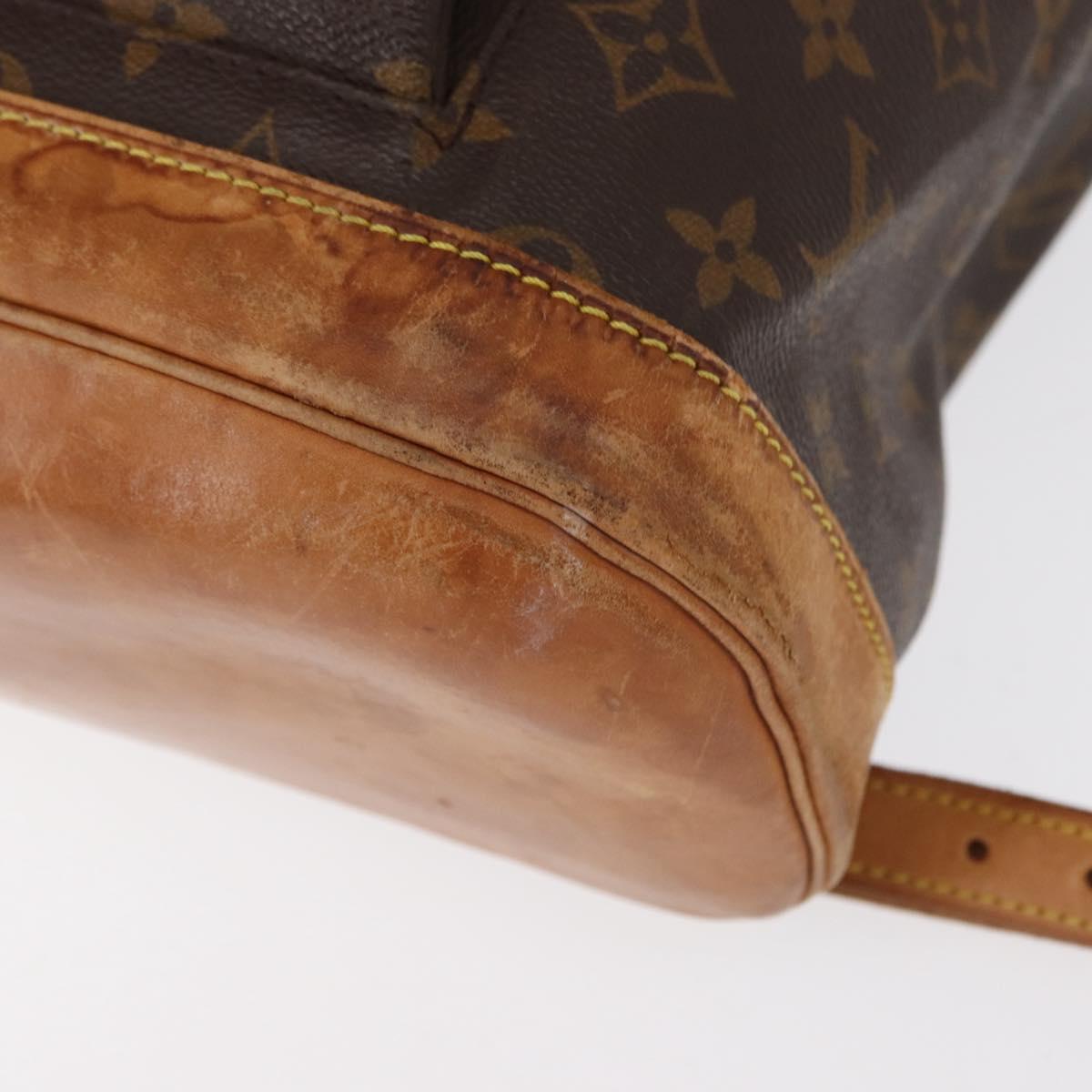 LOUIS VUITTON Monogram Montsouris GM Backpack M51135 LV Auth 160658
