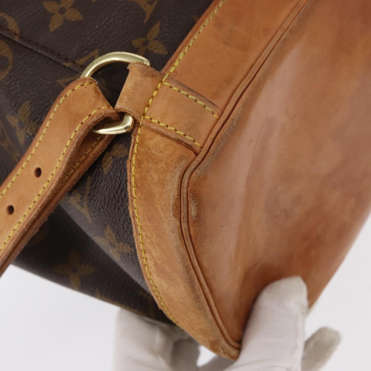 LOUIS VUITTON Monogram Montsouris GM Backpack M51135 LV Auth 160658