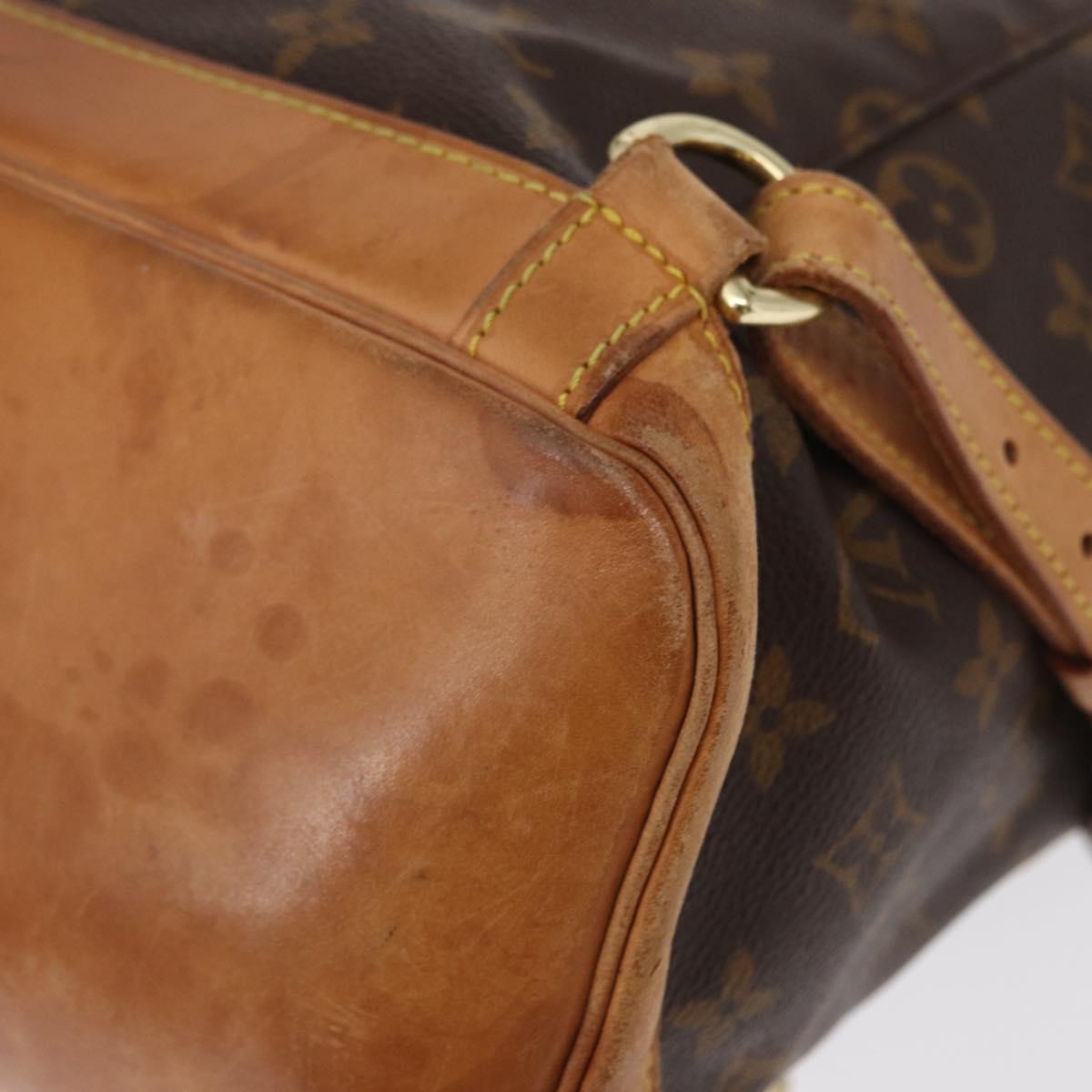 LOUIS VUITTON Monogram Montsouris GM Backpack M51135 LV Auth 160658