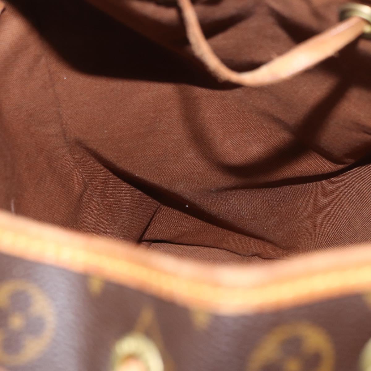 LOUIS VUITTON Monogram Montsouris GM Backpack M51135 LV Auth 160658