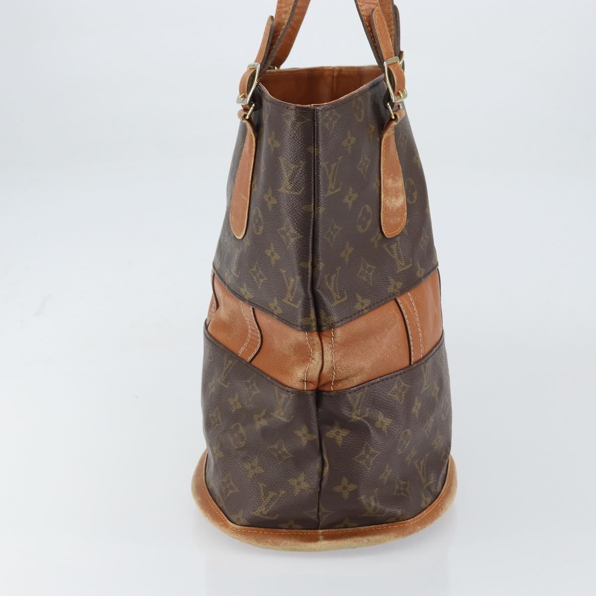 LOUIS VUITTON Monogram Bucket GM Shoulder Bag T42236 LV Auth 160660