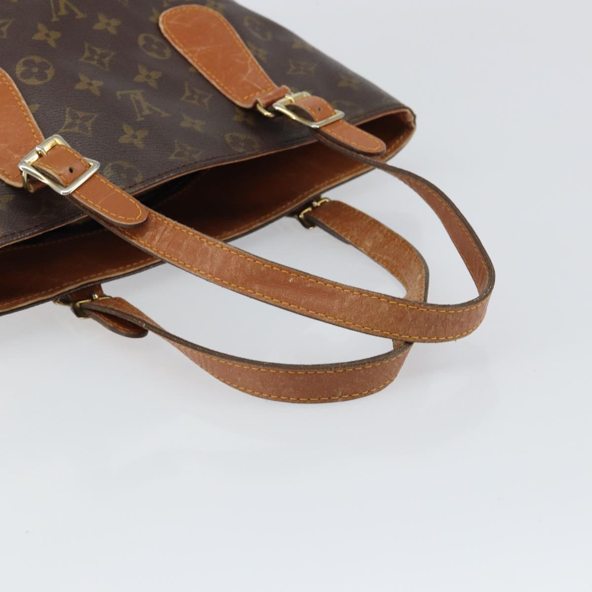LOUIS VUITTON Monogram Bucket GM Shoulder Bag T42236 LV Auth 160660