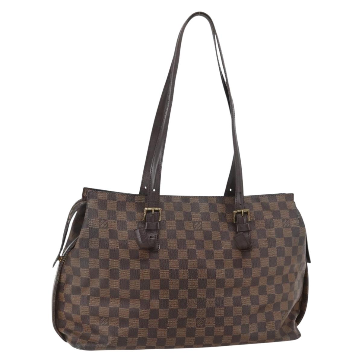 LOUIS VUITTON Damier Ebene Chelsea Tote Bag N51119 LV Auth 160663