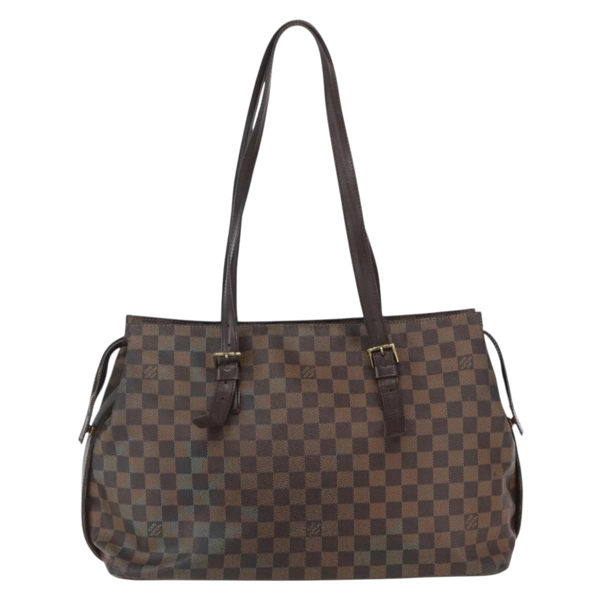 LOUIS VUITTON Damier Ebene Chelsea Tote Bag N51119 LV Auth 160663