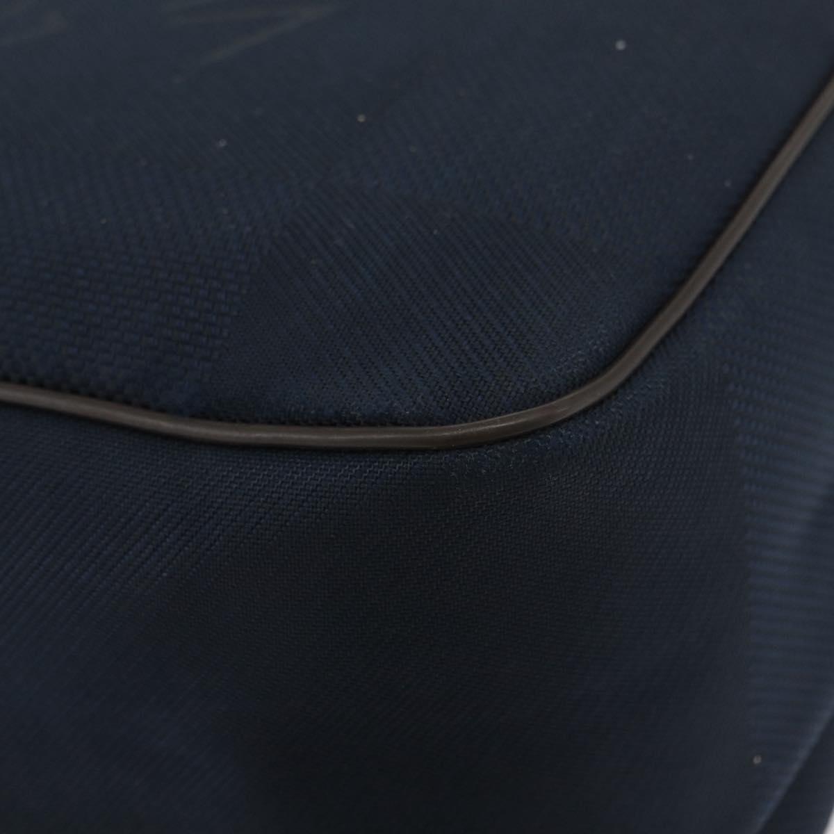 LOUIS VUITTON Damier Geant Pilot Shoulder Bag Blue N41159 LV Auth 160664