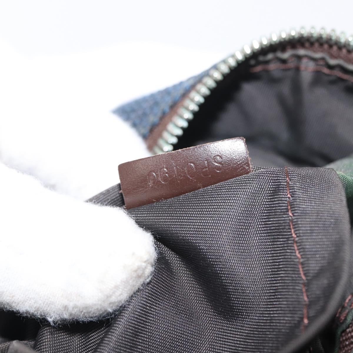 LOUIS VUITTON Damier Geant Pilot Shoulder Bag Blue N41159 LV Auth 160664