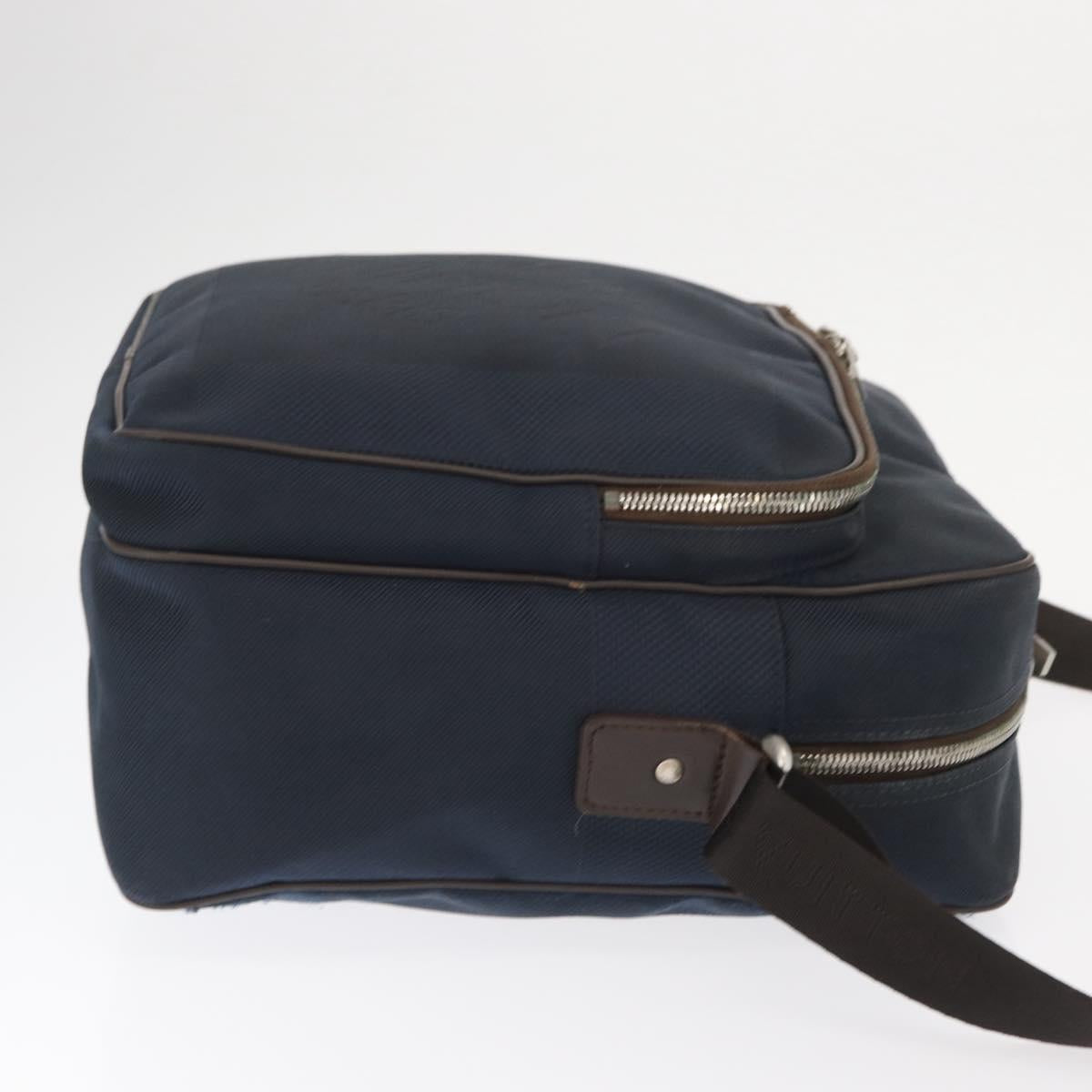 LOUIS VUITTON Damier Geant Pilot Shoulder Bag Blue N41159 LV Auth 160664