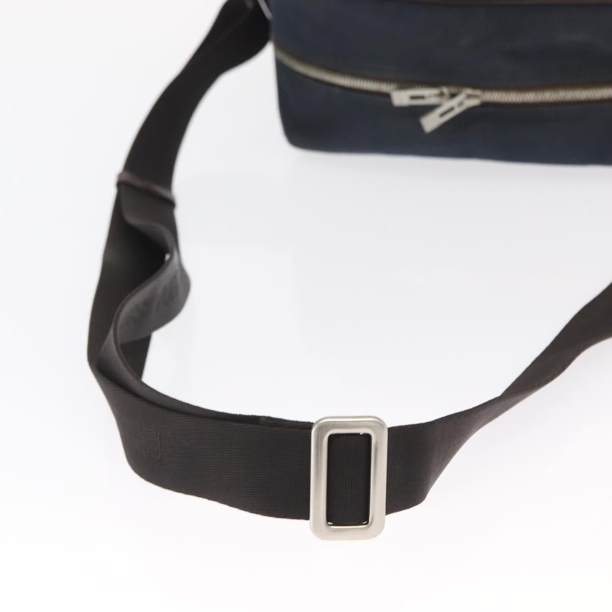 LOUIS VUITTON Damier Geant Pilot Shoulder Bag Blue N41159 LV Auth 160664