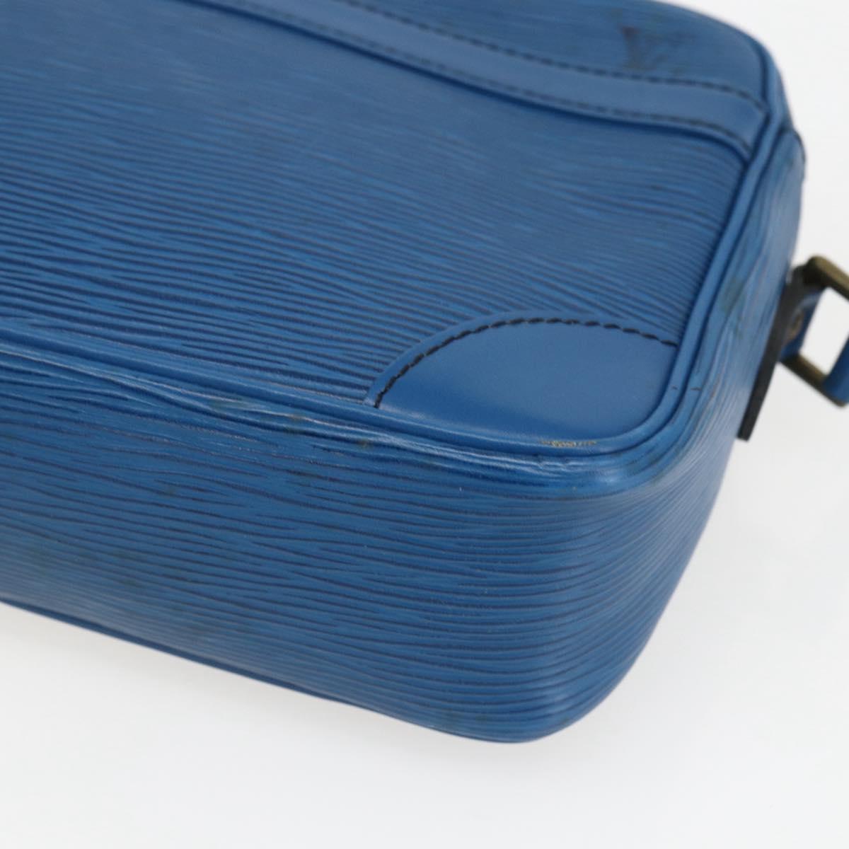 LOUIS VUITTON Epi Trocadero 23 Shoulder Bag Blue M52305 LV Auth 160666
