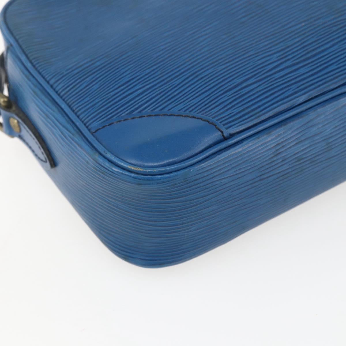 LOUIS VUITTON Epi Trocadero 23 Shoulder Bag Blue M52305 LV Auth 160666
