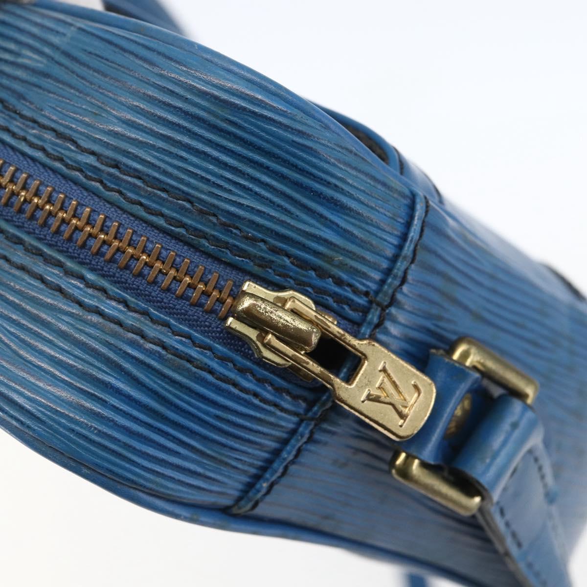LOUIS VUITTON Epi Trocadero 23 Shoulder Bag Blue M52305 LV Auth 160666