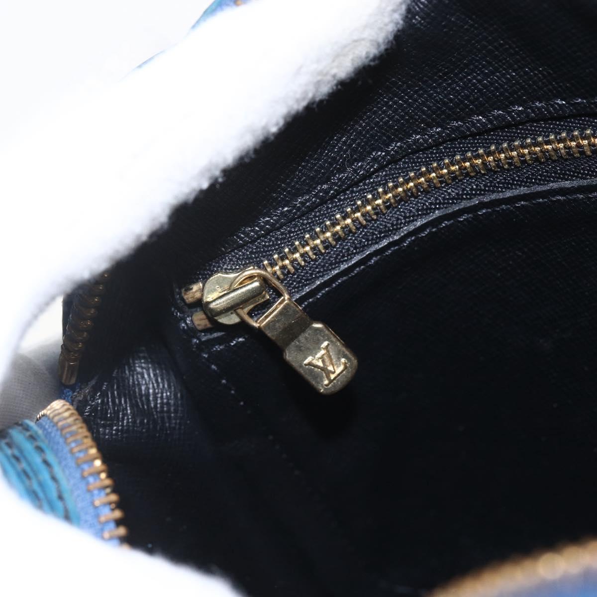 LOUIS VUITTON Epi Trocadero 23 Shoulder Bag Blue M52305 LV Auth 160666