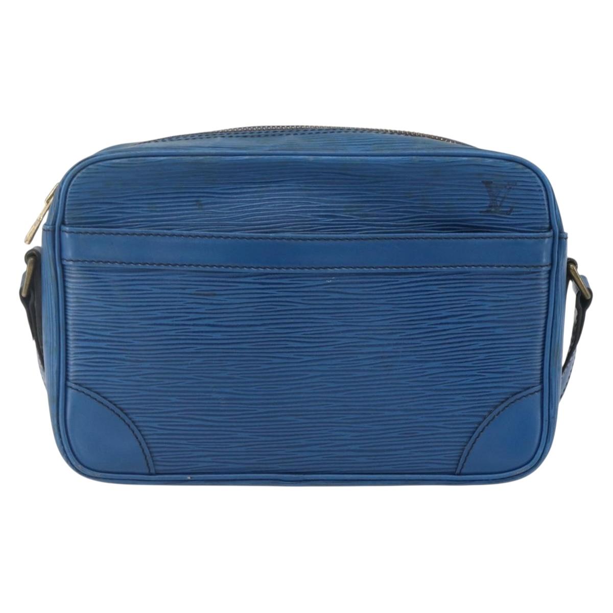 LOUIS VUITTON Epi Trocadero 23 Shoulder Bag Blue M52305 LV Auth 160666