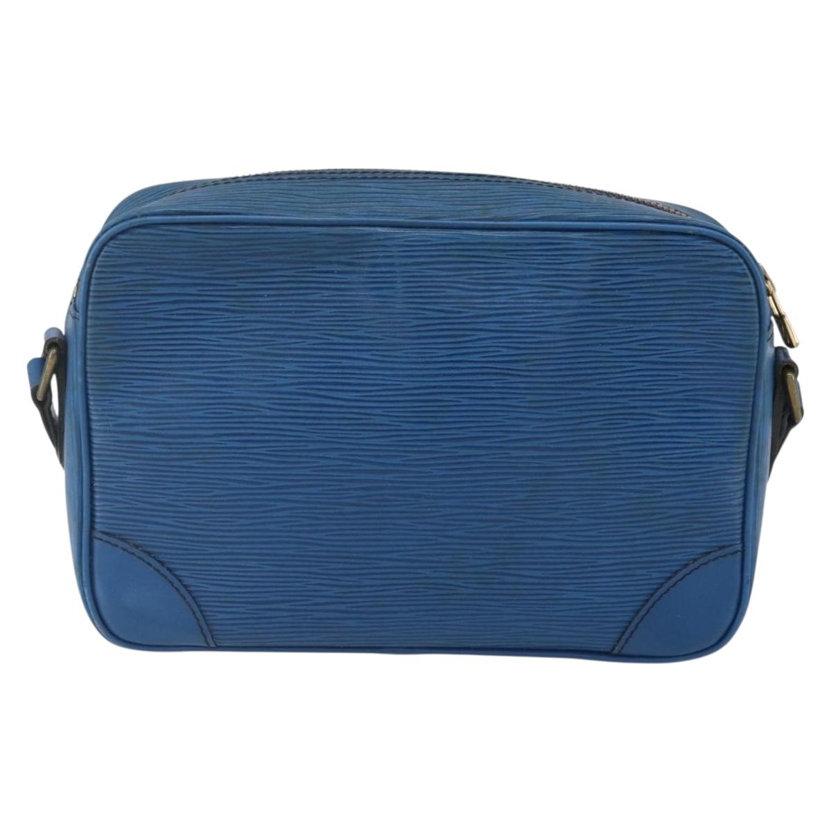 LOUIS VUITTON Epi Trocadero 23 Shoulder Bag Blue M52305 LV Auth 160666