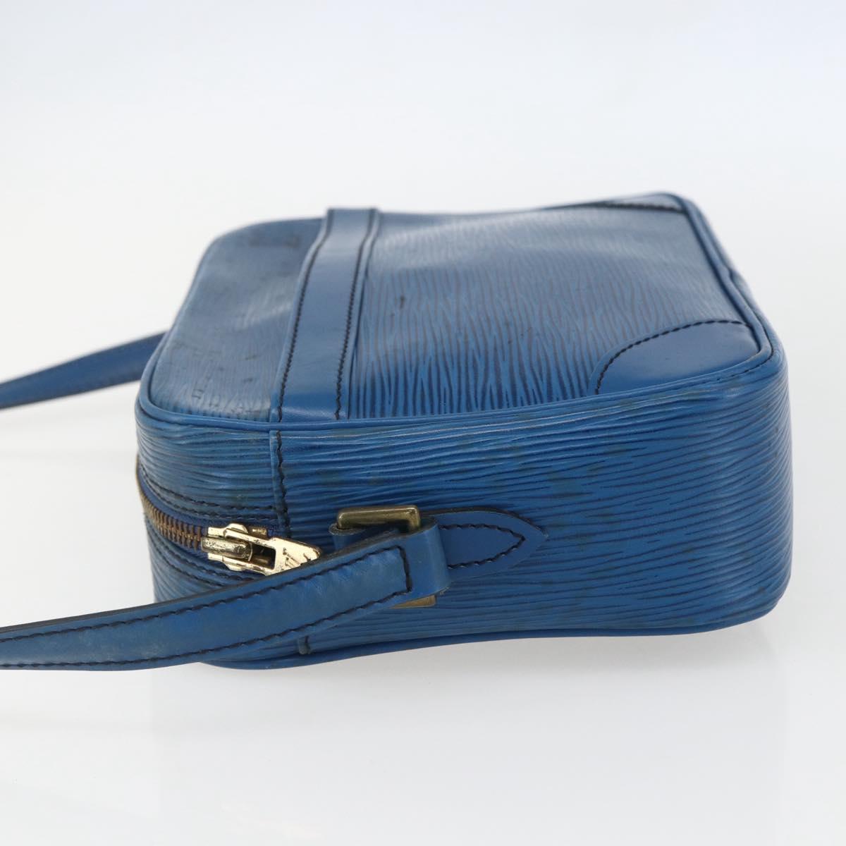 LOUIS VUITTON Epi Trocadero 23 Shoulder Bag Blue M52305 LV Auth 160666